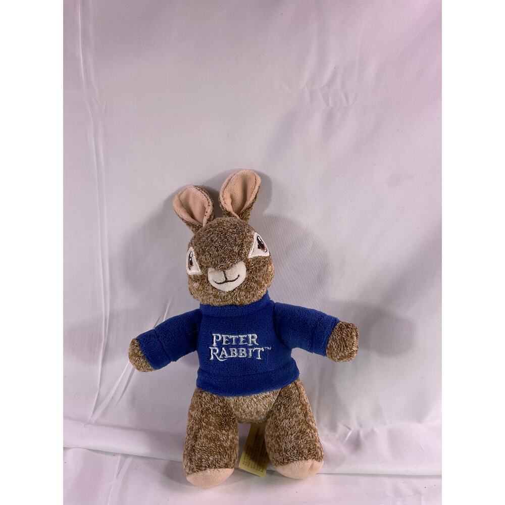 DanDee Peter Rabbit Squishy Animal Plush Toy 2022 For Ages 3+ 8" Tall Brown
